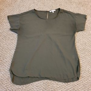 Olive Green Blouse